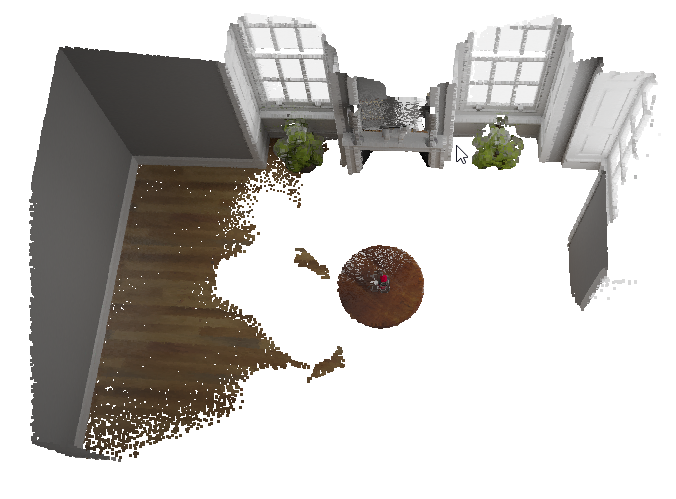 Scene 01 ground-truth geometry