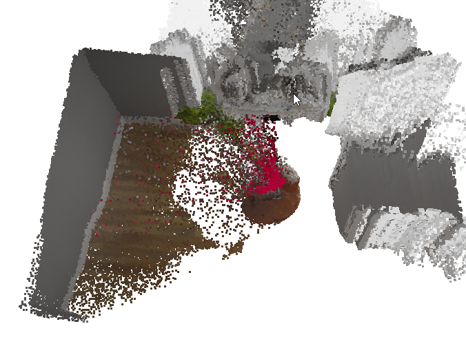 Scene 01 reconstructed by Point3R